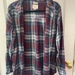 Large American Eagle Flannel